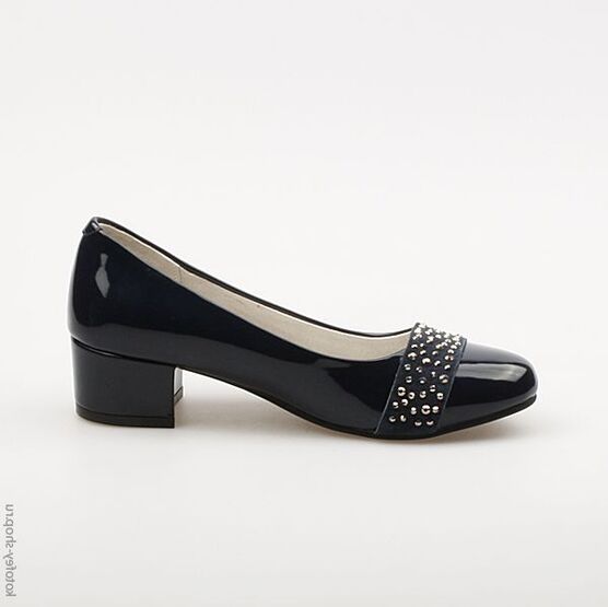 633012-22 Туфли для девочки светло-синий фото №2