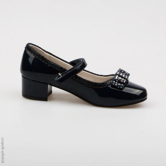 633015-22 Туфли для девочки светло-синий фото №2