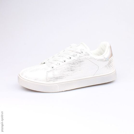 633019-11 Полуботинки для девочки серебряный