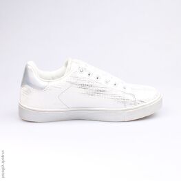 633019-11 Полуботинки для девочки серебряный фото №2