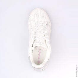 633019-11 Полуботинки для девочки серебряный фото №4