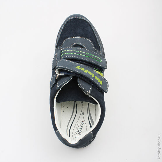 642003-21 Полуботинки для мальчики светло-синий фото №4