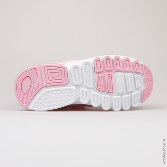 644067-71 Кроссовки для девочки роз-бел фото №3