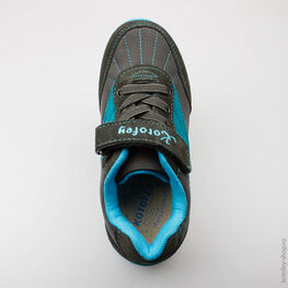 644077-72 Кроссовки для мальчики сер-син фото №4