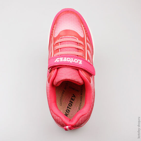 644083-72 Кроссовки для девочки фук-роз фото №4