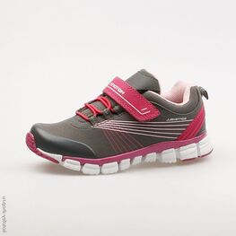 644086-73 Кроссовки для девочки сер-фук