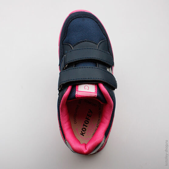 644092-71 Кроссовки для девочки син-фук фото №4