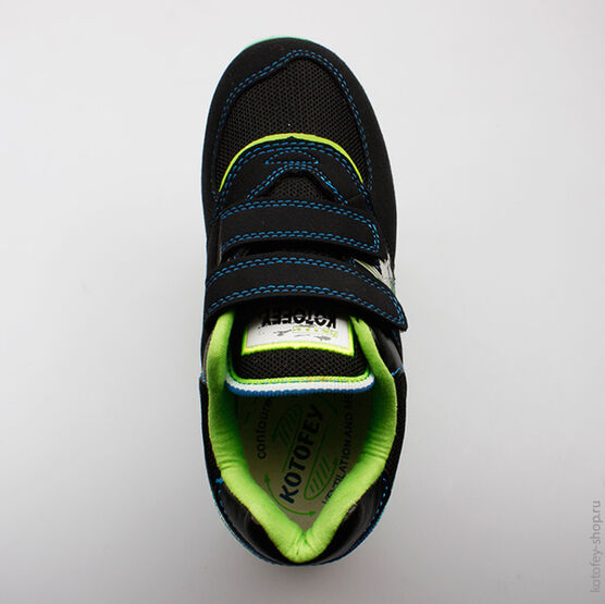 644093-72 Кроссовки для мальчики чер-син фото №4