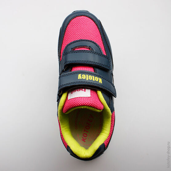 644097-71 Кроссовки для девочки син-фук фото №4