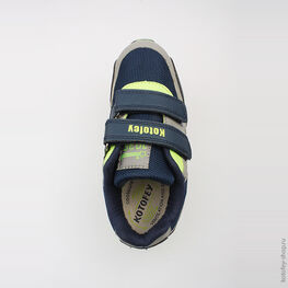 644097-74 Кроссовки для мальчики син-сер фото №4