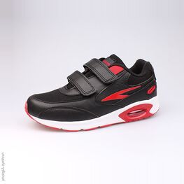 644097-78 Кроссовки для мальчики черно-красный