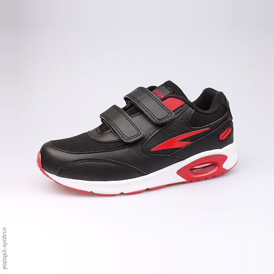 644097-78 Кроссовки для мальчики черно-красный