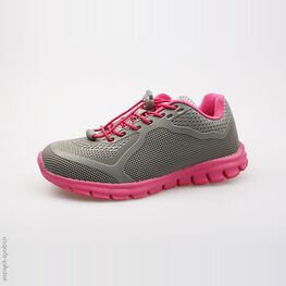 644101-71 Кроссовки для девочки сер-фук
