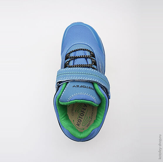 644102-71 Кроссовки для мальчики син-чер фото №4