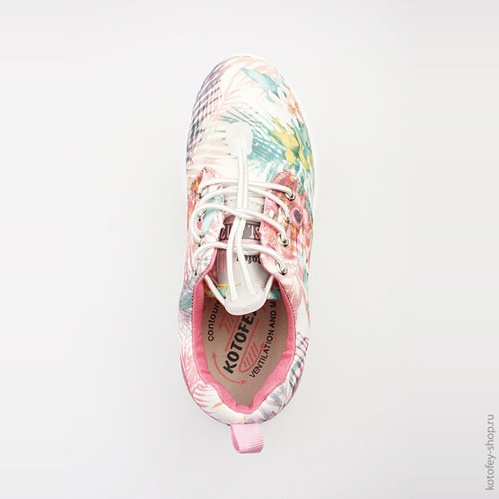 644107-11 Кроссовки для девочки розовый фото №4