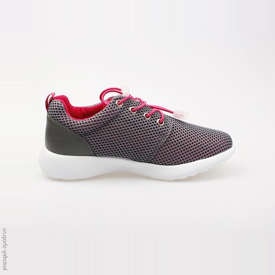 644108-11 Кроссовки для девочки сер-фук фото №2