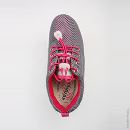 644108-11 Кроссовки для девочки сер-фук фото №4