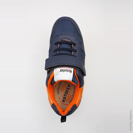 644109-11 Кроссовки для мальчики син-ора фото №4