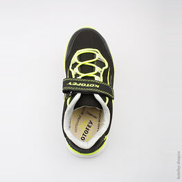 644110-71 Кроссовки для мальчики чер-сал фото №4