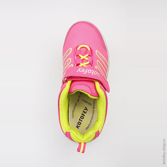 644113-71 Кроссовки для девочки фук-сал фото №4