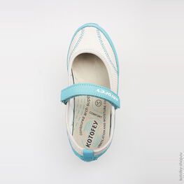 644114-71 Кроссовки для девочки сер-гол фото №4