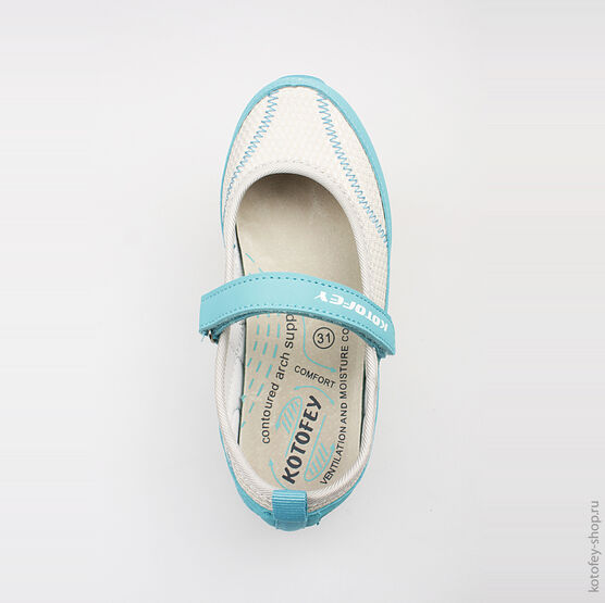 644114-71 Кроссовки для девочки сер-гол фото №4