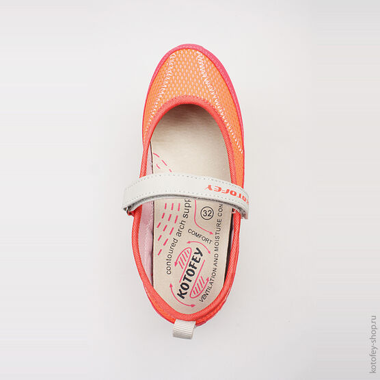 644114-72 Кроссовки для девочки крл-роз фото №4