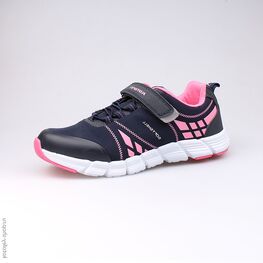 644116-73 Кроссовки для девочки син-роз