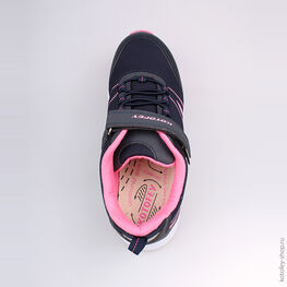 644116-73 Кроссовки для девочки син-роз фото №4