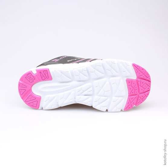 644119-72 Кроссовки для девочки сер-роз фото №3