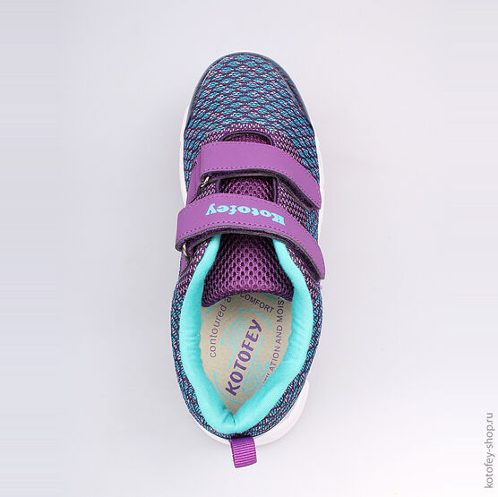 644121-71 Кроссовки для девочки сиреневый фото №4