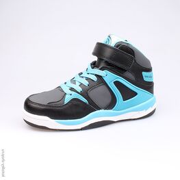 644125-71 Кроссовки для мальчики чер-сер-гол