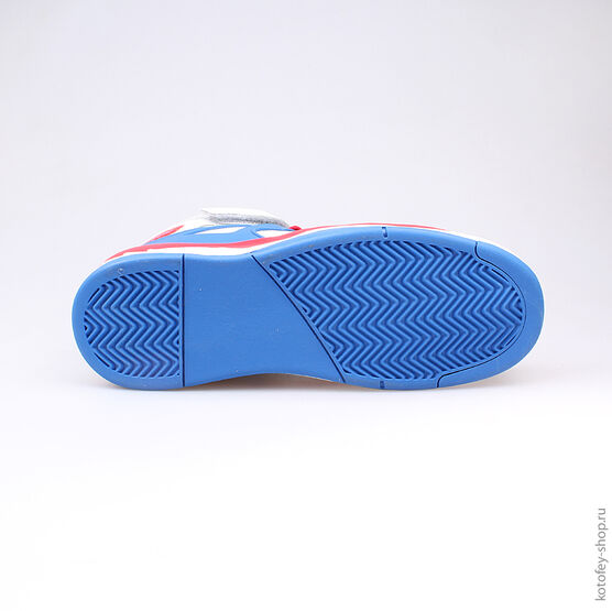 644125-72 Кроссовки для мальчики бел-син-кра фото №3