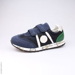 644126-73 Кроссовки для мальчики син-зел