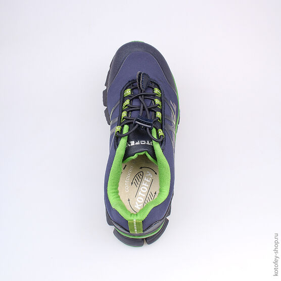 644132-72 Кроссовки для мальчики син-зел фото №4