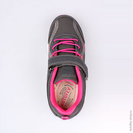 644139-71 Кроссовки для девочки сер-фук фото №4