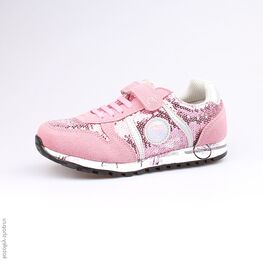 644143-72 Кроссовки для девочки розовый