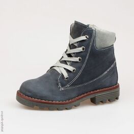 652046-34 Ботинки для мальчики светло-синий