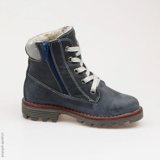 652046-34 Ботинки для мальчики светло-синий фото №2