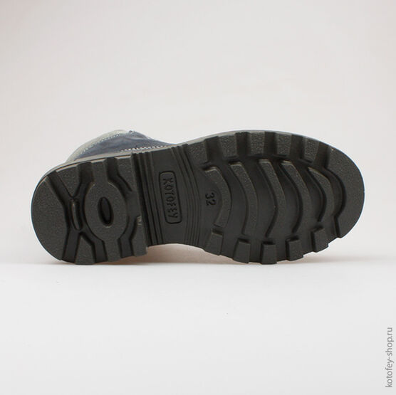 652046-34 Ботинки для мальчики светло-синий фото №3