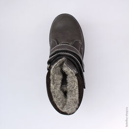 652048-41 Сапожки для мальчики черный фото №4