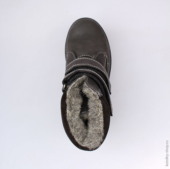 652048-41 Сапожки для мальчики черный фото №4