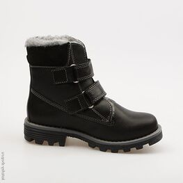 652048-42 Сапожки для мальчики черный фото №2