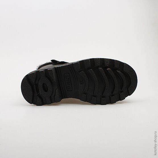 652048-42 Сапожки для мальчики черный фото №3