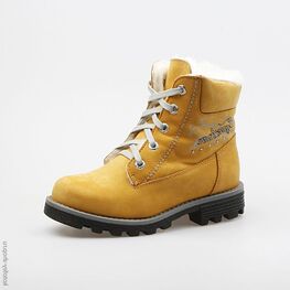 652049-51 Сапожки для девочки желтый