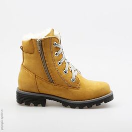 652049-51 Сапожки для девочки желтый фото №2