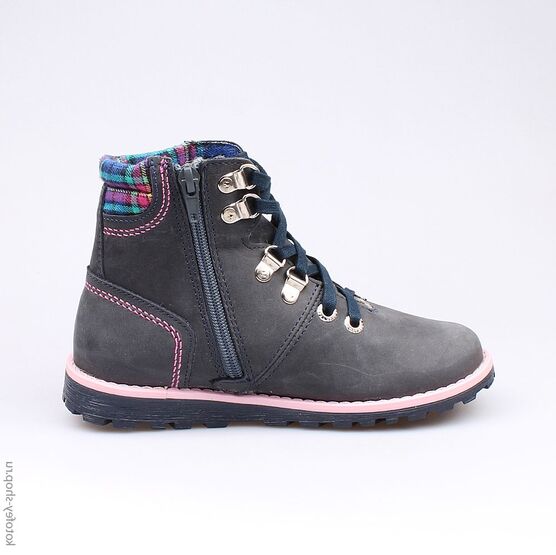 652052-33 Ботинки для девочки светло-синий фото №2