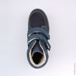 652053-31 Ботинки для мальчики светло-синий фото №4