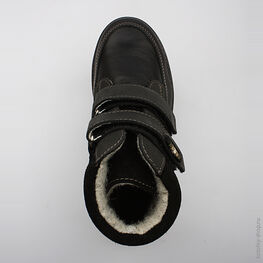 652053-32 Ботинки для мальчики черный фото №4