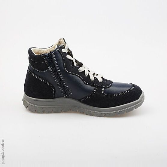 652057-21 Ботинки для мальчики светло-синий фото №2